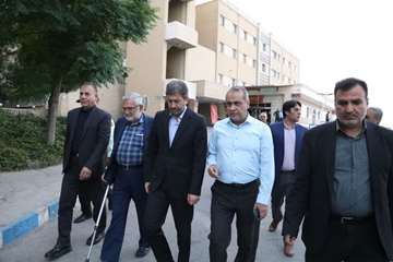  عیادت استاندار اصفهان از مجروحان حمله اخیر رژیم صهیونیستی در کاشان